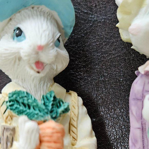 world bazar thin resin bunny figurines - Picture 4 of 5